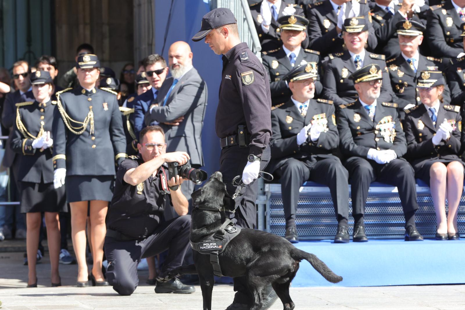 Marlaska, en el acto central de celebración del Día de la Policía en Salamanca