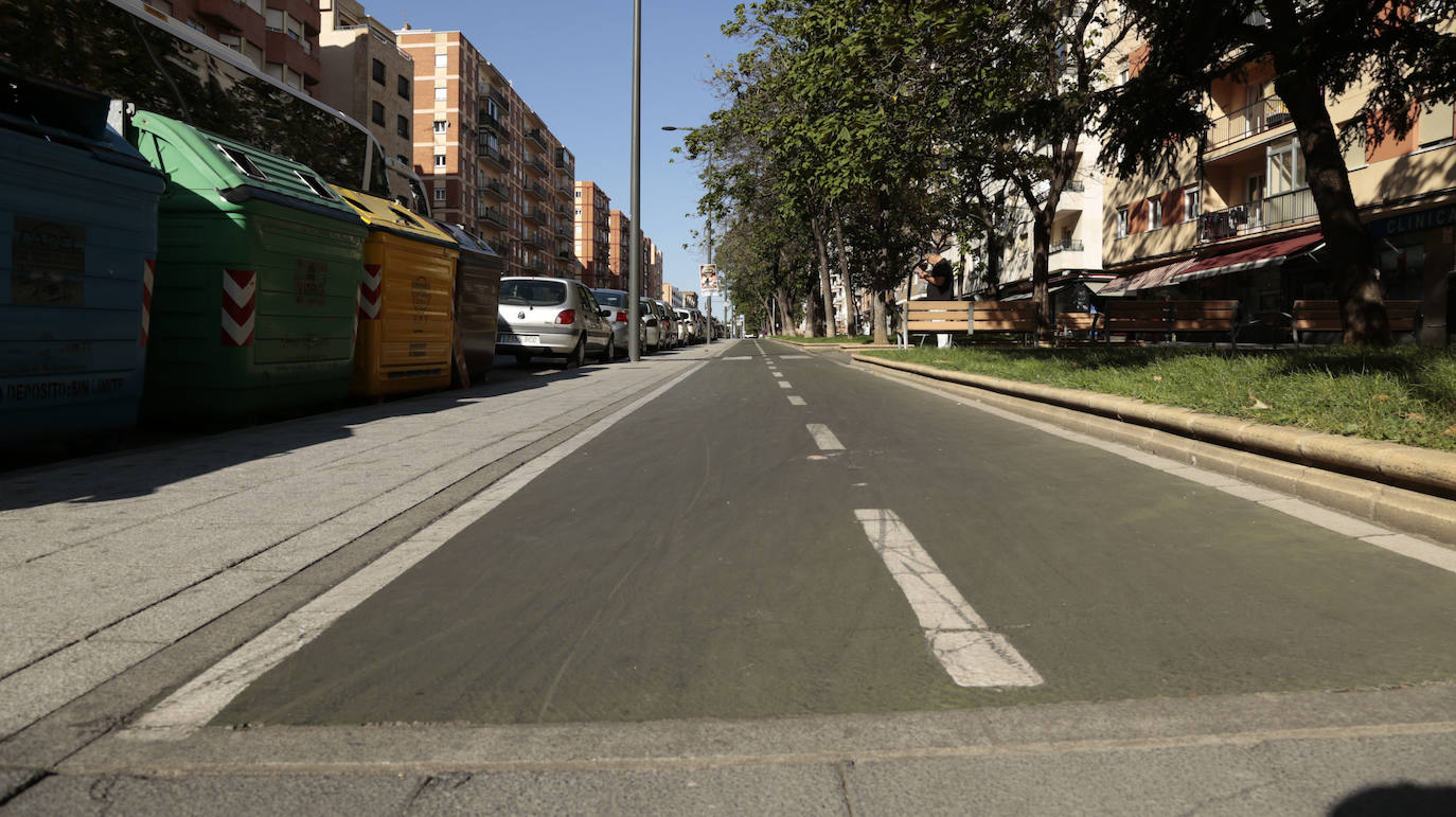 Muchos kilómetros de carril bici pero no más ciclistas