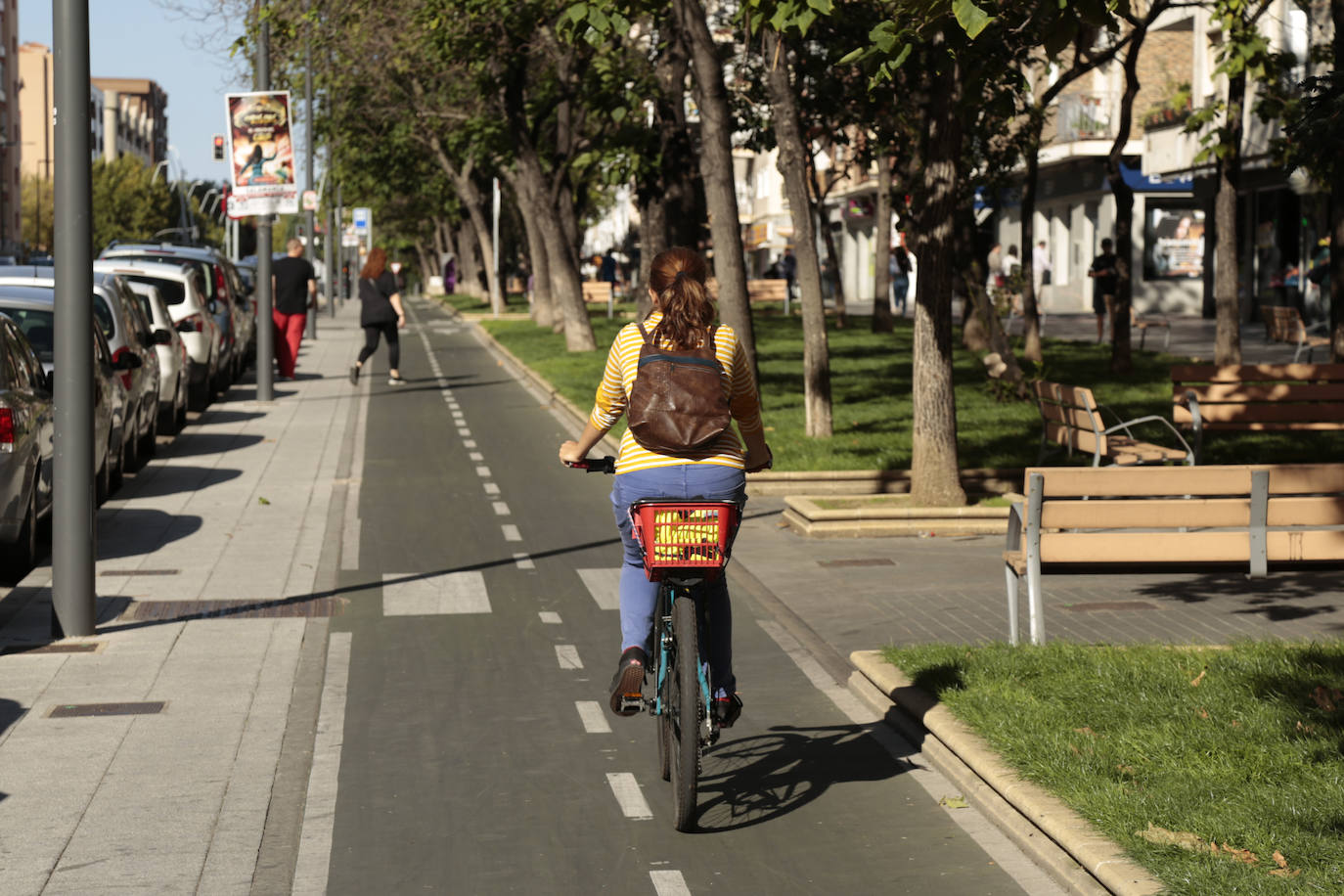 Muchos kilómetros de carril bici pero no más ciclistas