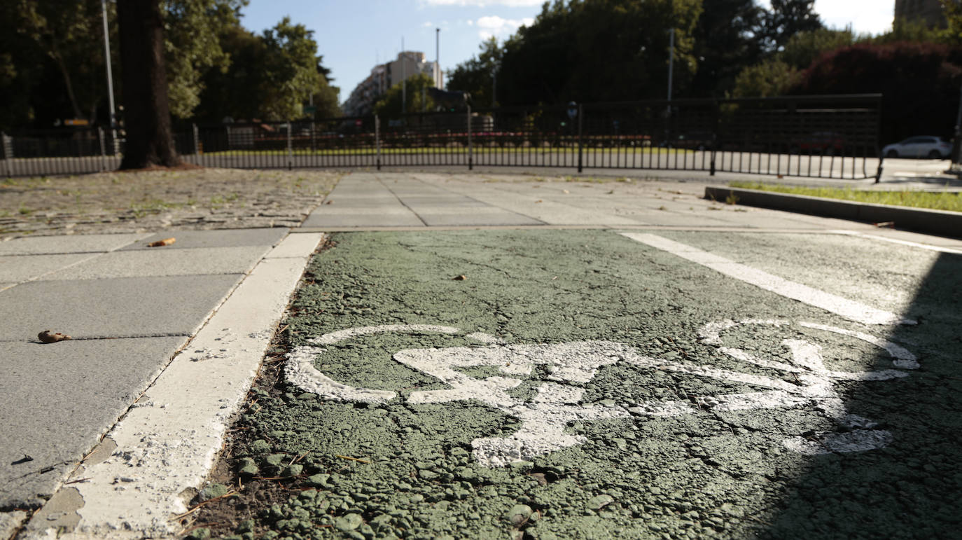 Muchos kilómetros de carril bici pero no más ciclistas