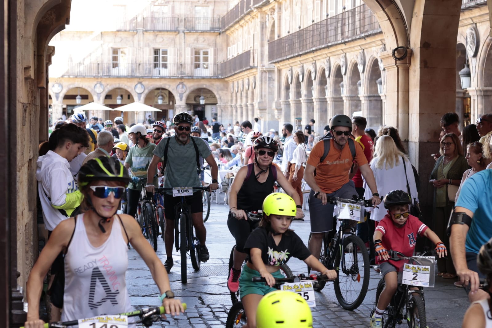 El Día de la Bici demuestra la fuerza del colectivo ciclista