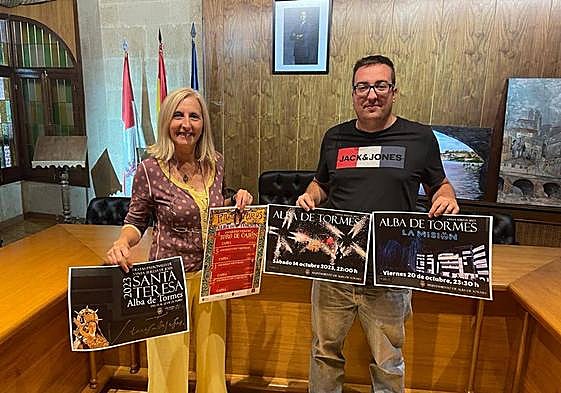 Presentación de las fiestas de San Teresa en Alba de Tormes.