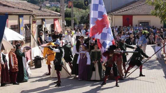 Aldeatejada tomada por el Renacimiento en las X Vísperas Nupciales
