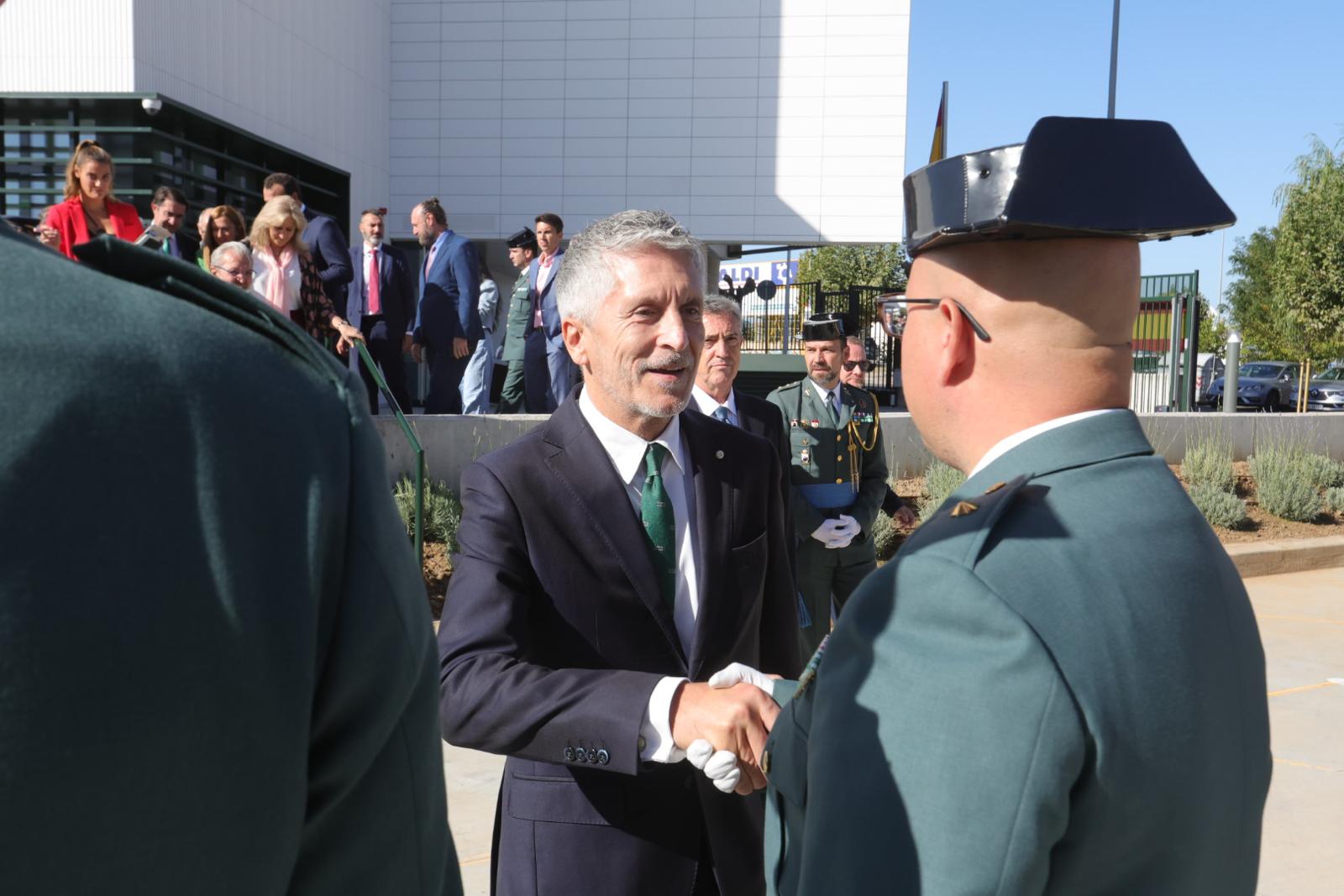 Marlaska inaugura el nuevo cuartel de la Guarida Civil en Santa Marta de Tormes