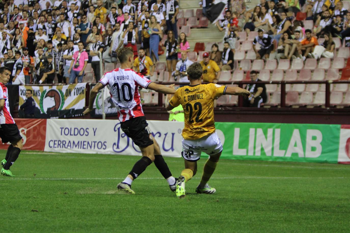 Logroñés-Unionistas: celebración del fútbol popular