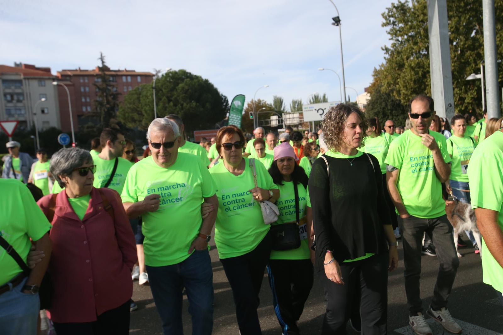 Salamanca sale a la calle para dar pasos contra el cáncer