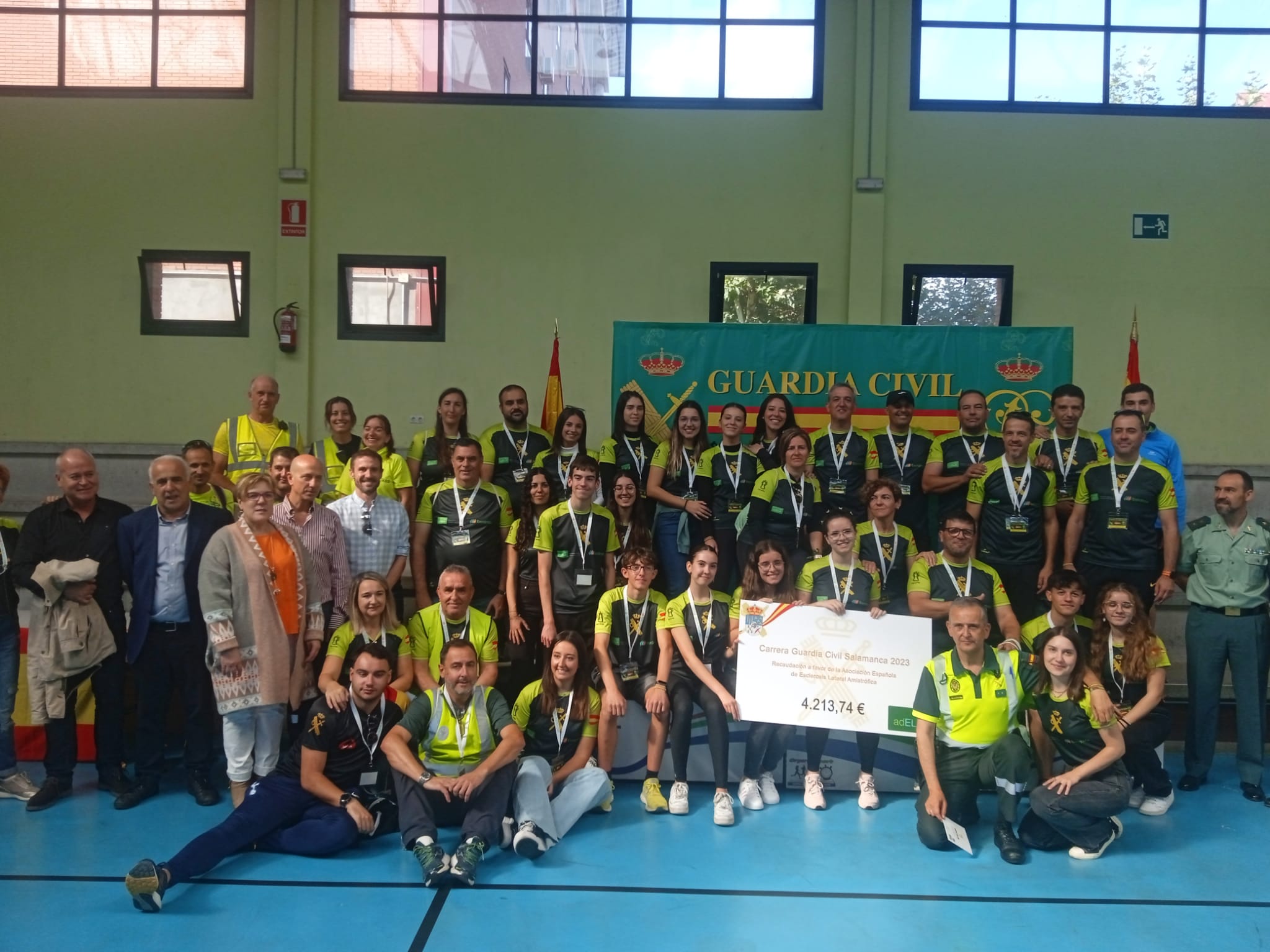 Gran éxito de la Carrera Solidaria Guardia Civil Salamanca 2023