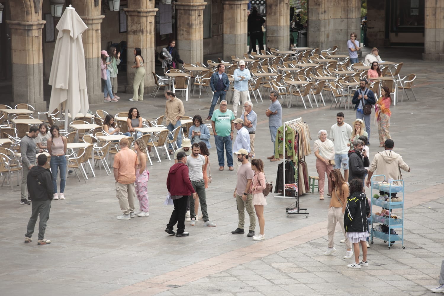 La Plaza Mayor de Salamanca, plató de Bollywood