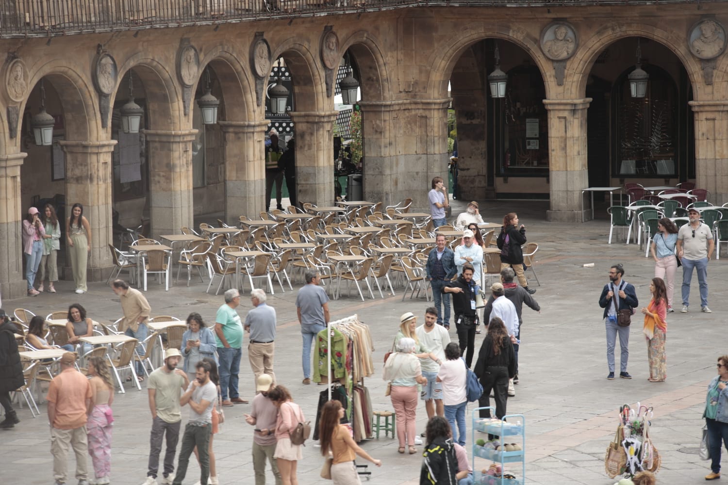 La Plaza Mayor de Salamanca, plató de Bollywood