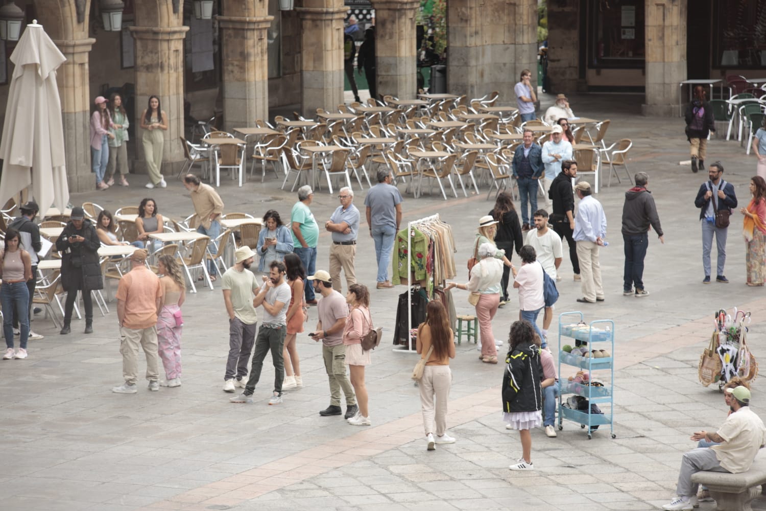 La Plaza Mayor de Salamanca, plató de Bollywood