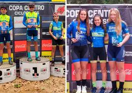 La Escuela de Ciclismo Salmantina logra varios podios en Mocejón e Illescas