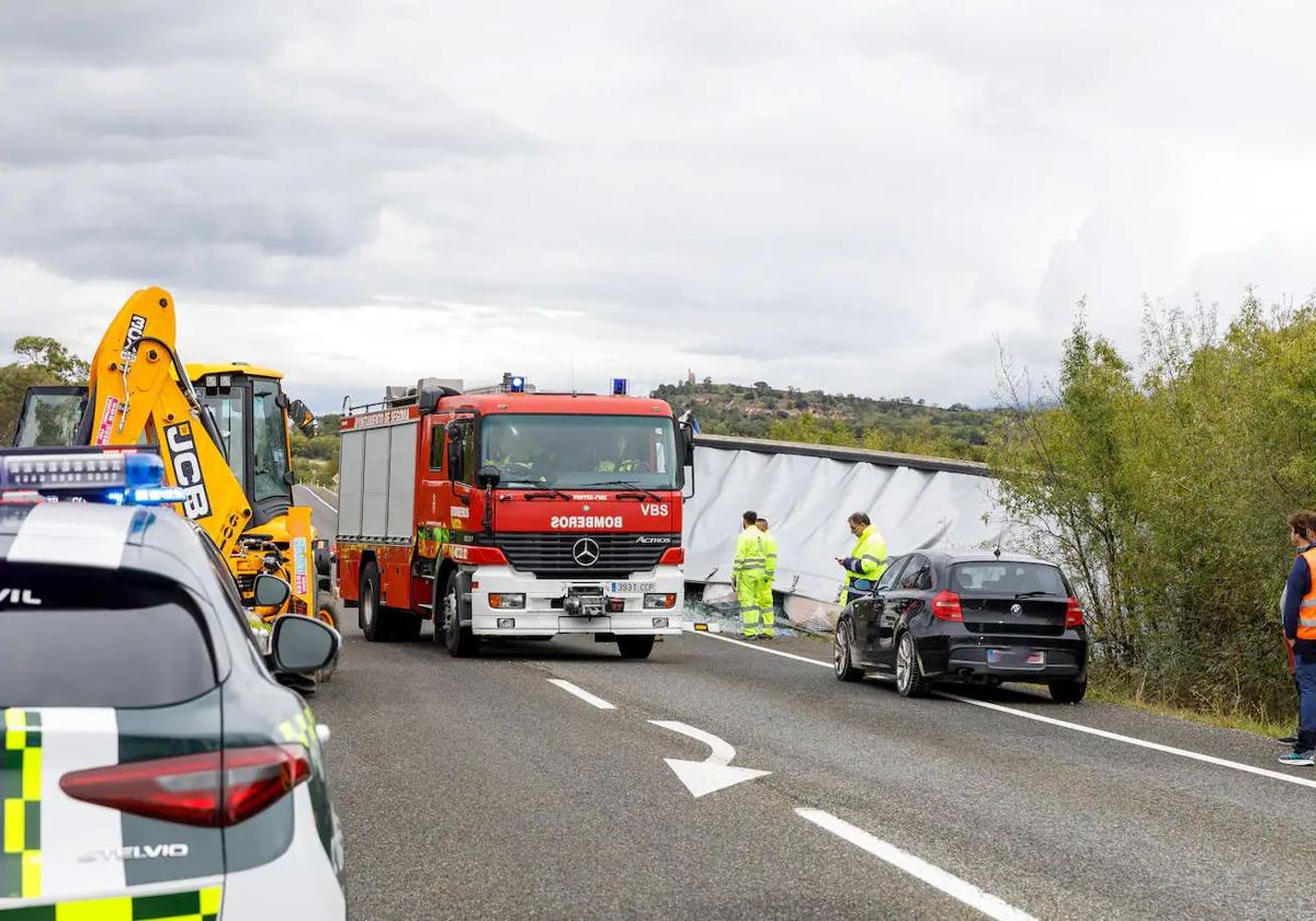 Lugar del accidente.