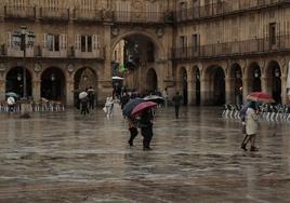 Salamanca alcanzará los 19 grados este miércoles, pero las lluvias continúan