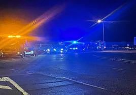 Imagen del accidente.