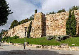 Parte de la muralla de Salamanca.