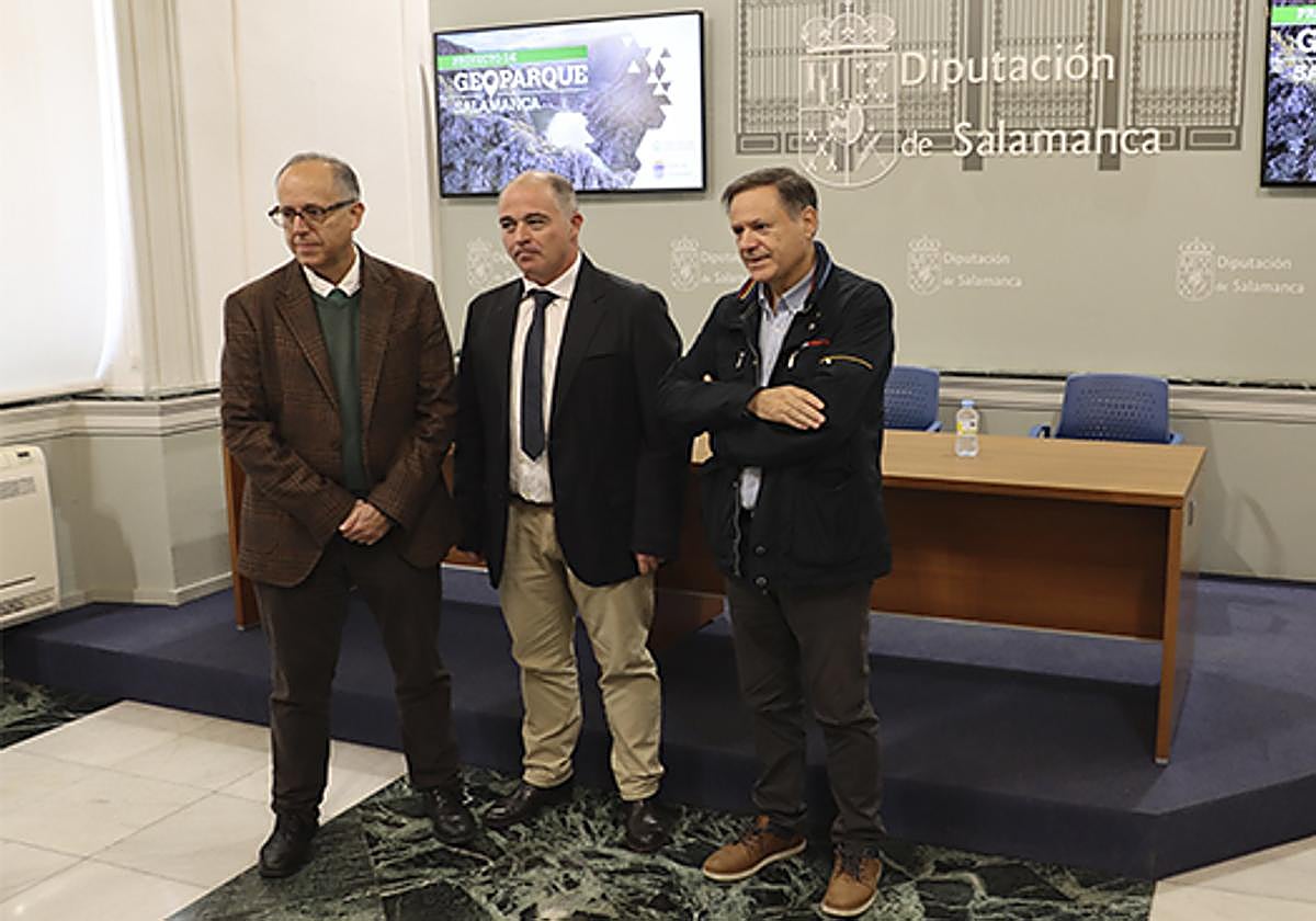 José Miguel Mateos, Juan Carlos Zaballo y Antonio Martínez Graña.