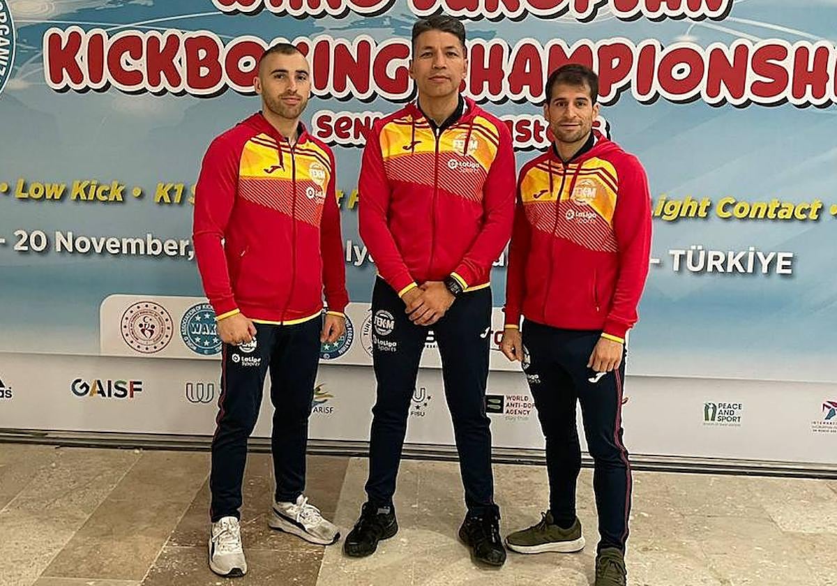 Jaime Lizana, Manuel García Sánchez y José Ángel Gómez.