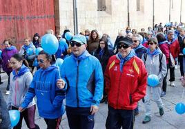 Participantes en la edición anterior de la Caminata Solidaria durante el Día Mundial de la Diabetes.