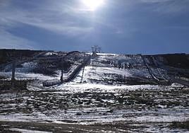 Estación de La Covatilla, durante un invierno anterior