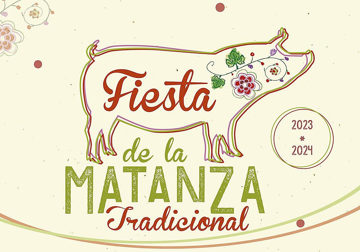 Cartel de la Fiesta de la Matanza Tradicional 2023-2024.
