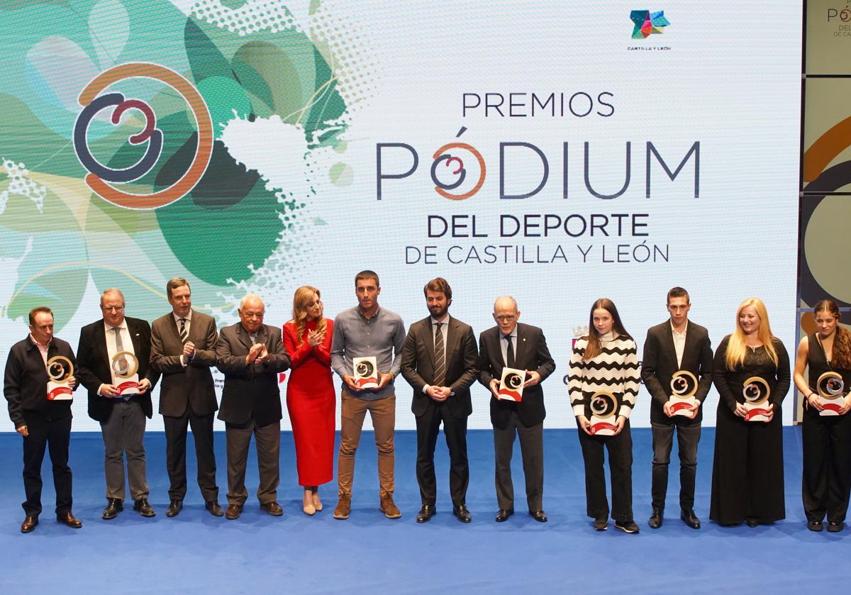 Gala de entrega de los XI Premios Pódium del Deporte de Castilla y León