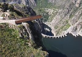 Mirador del Fraile de los Arribes del Duero.