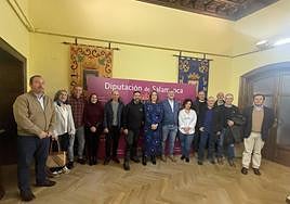 Participantes en la Mesa del Castaño de Salamanca.