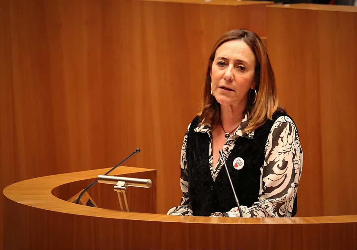 La procuradora socialista Rosa Rubio.