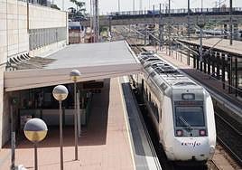 Imagen de archivo de un tren en la estación de Salamanca.