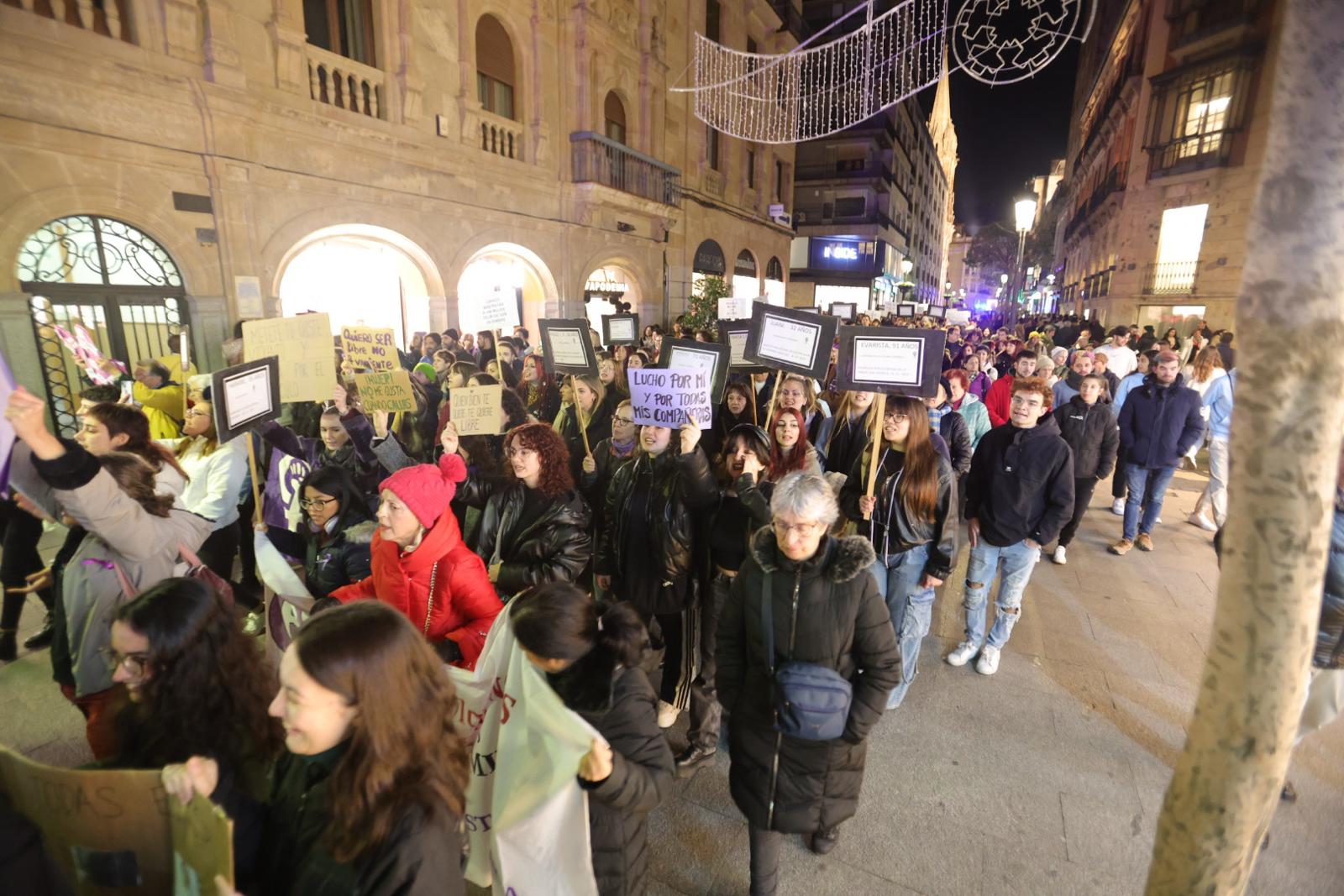 Salamanca clama contra la violencia de género