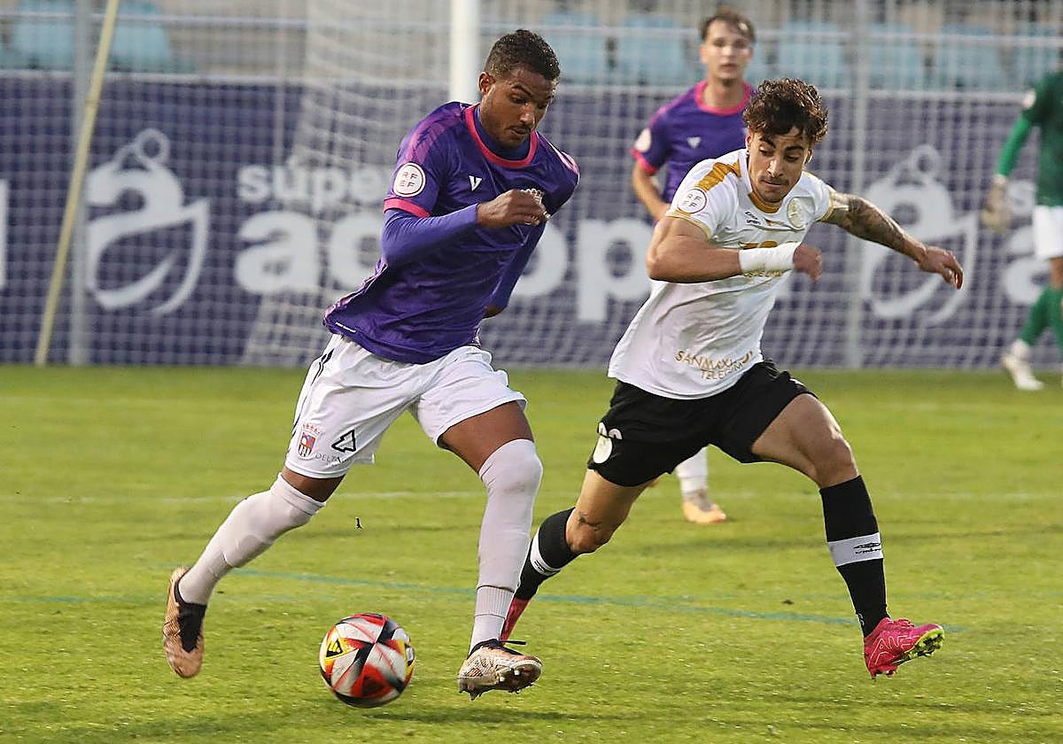 Partido entre el Palencia CF y el Salamanca CF UDS en La Balastera.