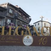 Imagen de la promoción en la plaza de La Alberca