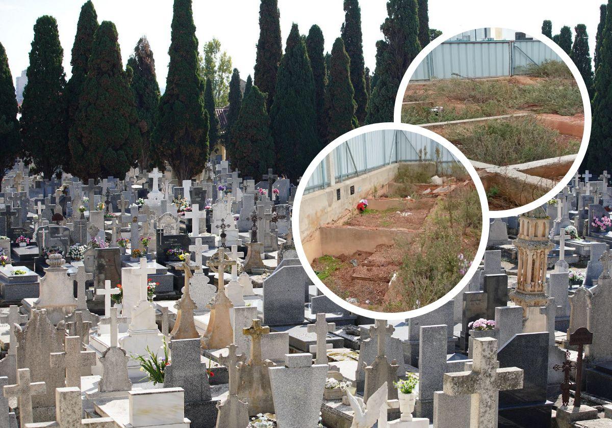 Piden arreglar la fosa común llena de hierbas y sin cubrir del cementerio de Salamanca