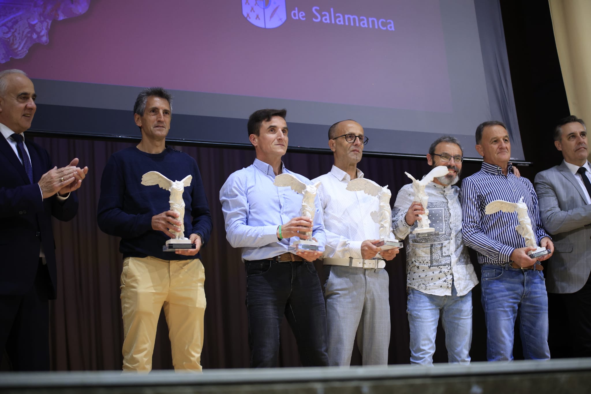 Los triunfadores del gran día del deporte salmantino