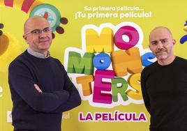 Javier Martínez (D), director creativo, y Fernando Alcaraz, director de operaciones de Big Bang Box