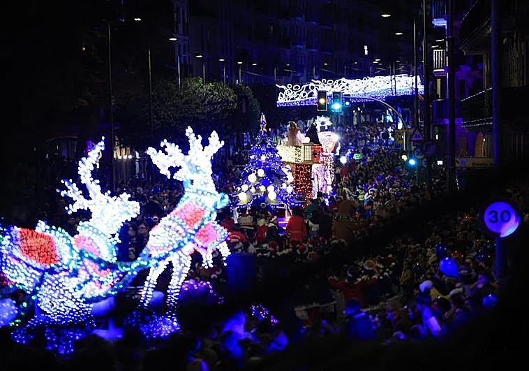 La carroza de Papá Nole, en la Gran Vía