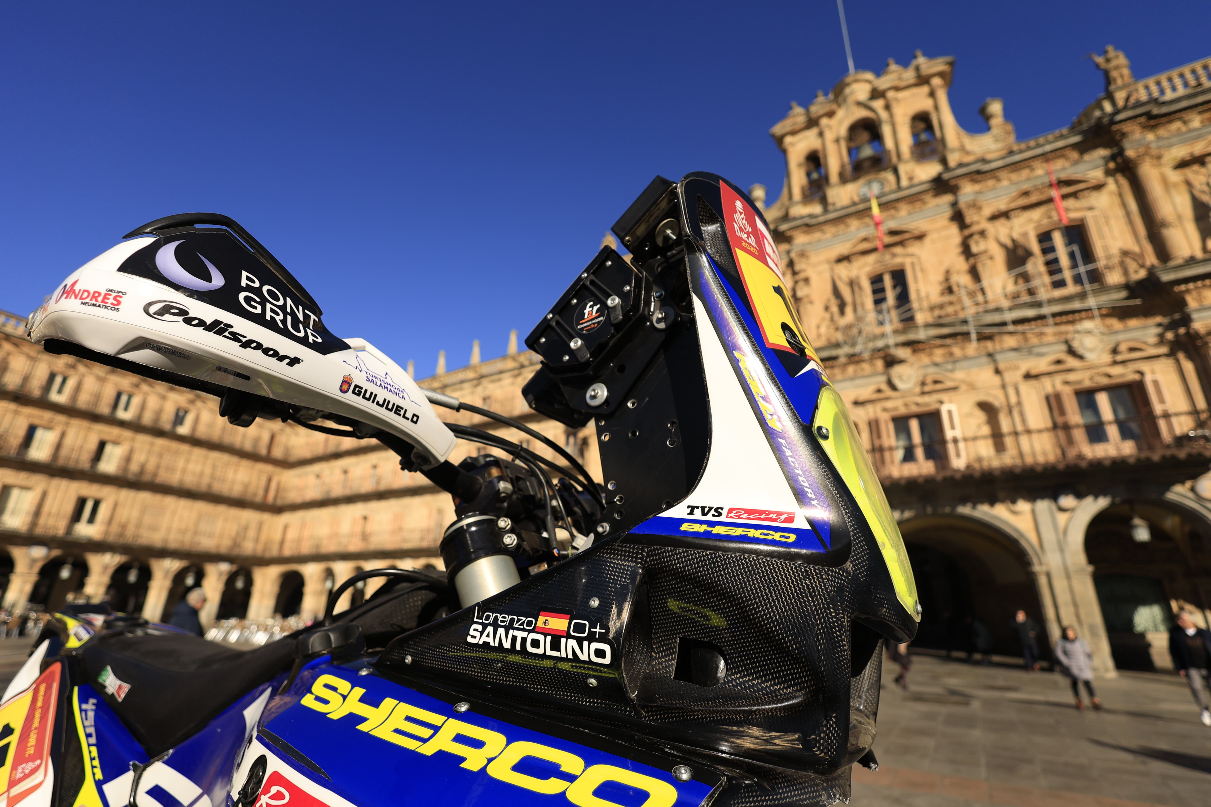 Lorenzo Santolino exhibirá la marca &#039;Salamanca&#039; en el Rally Dakar