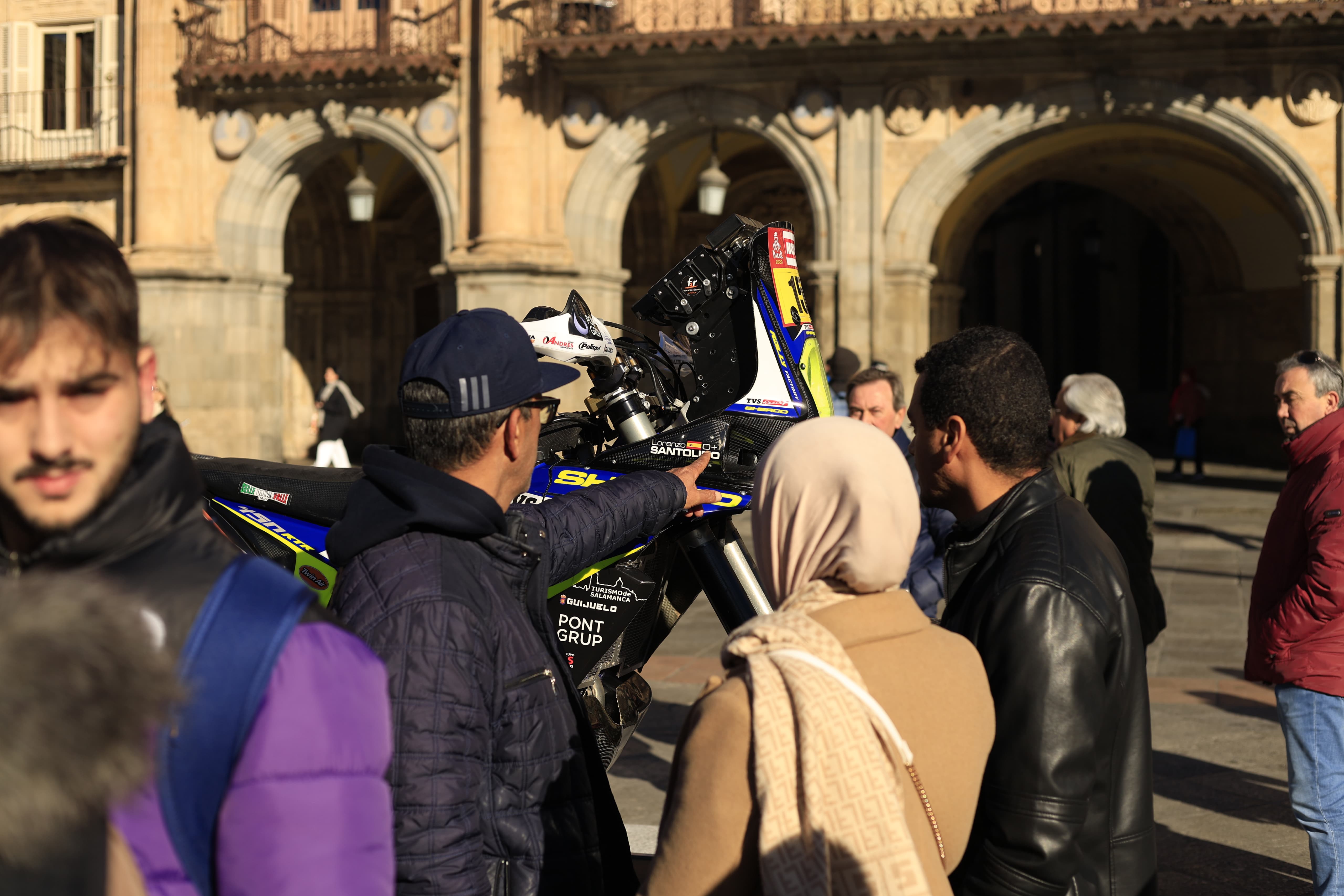 Lorenzo Santolino exhibirá la marca &#039;Salamanca&#039; en el Rally Dakar