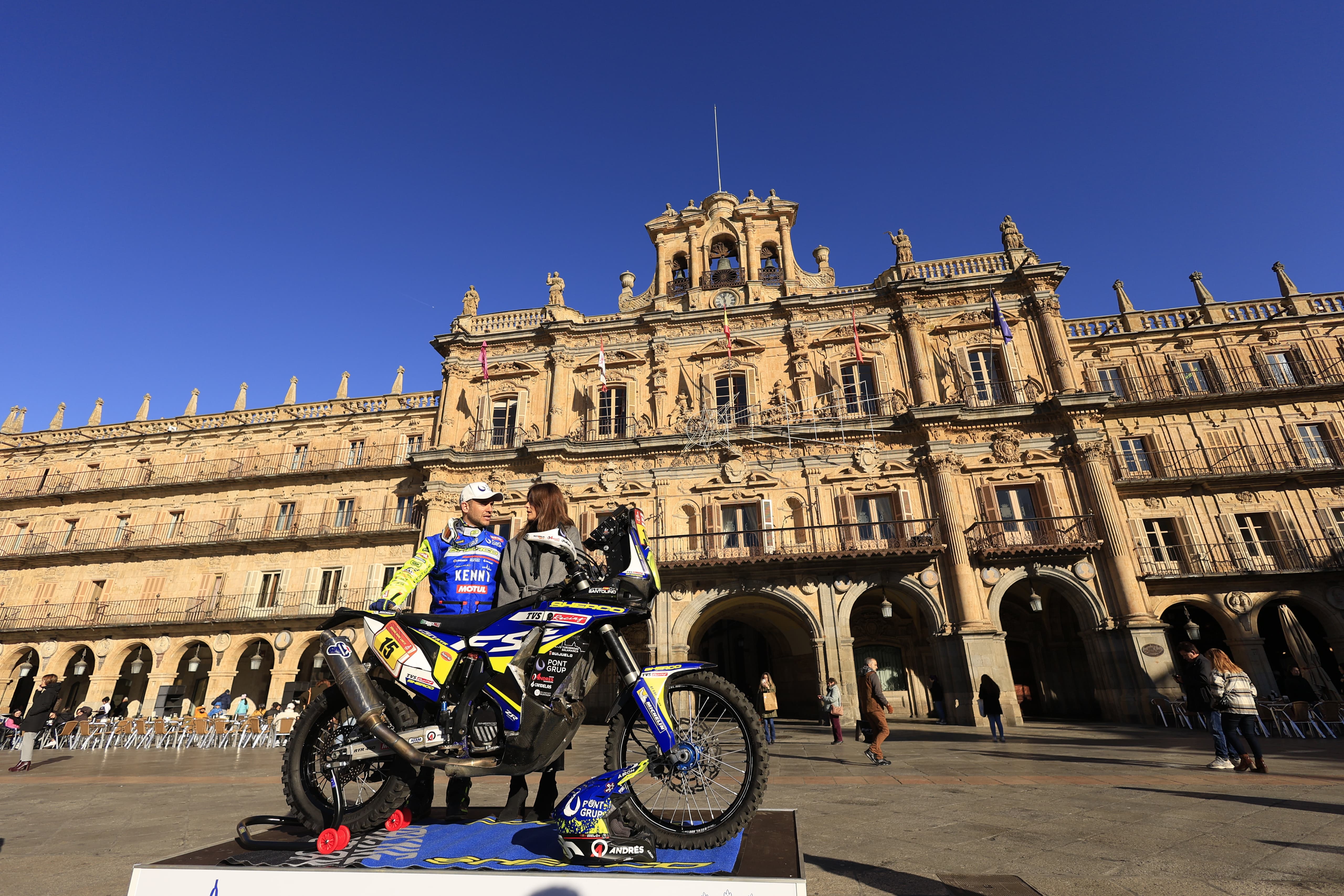 Lorenzo Santolino exhibirá la marca &#039;Salamanca&#039; en el Rally Dakar