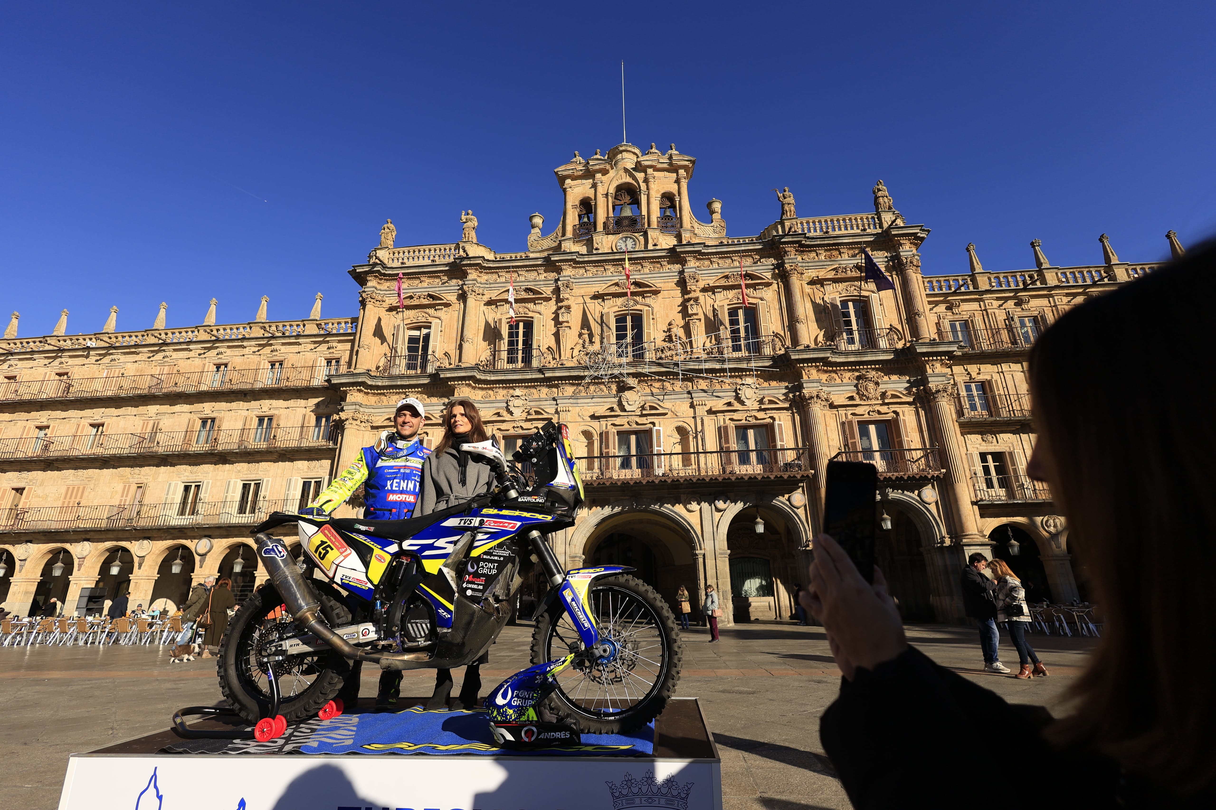 Lorenzo Santolino exhibirá la marca &#039;Salamanca&#039; en el Rally Dakar