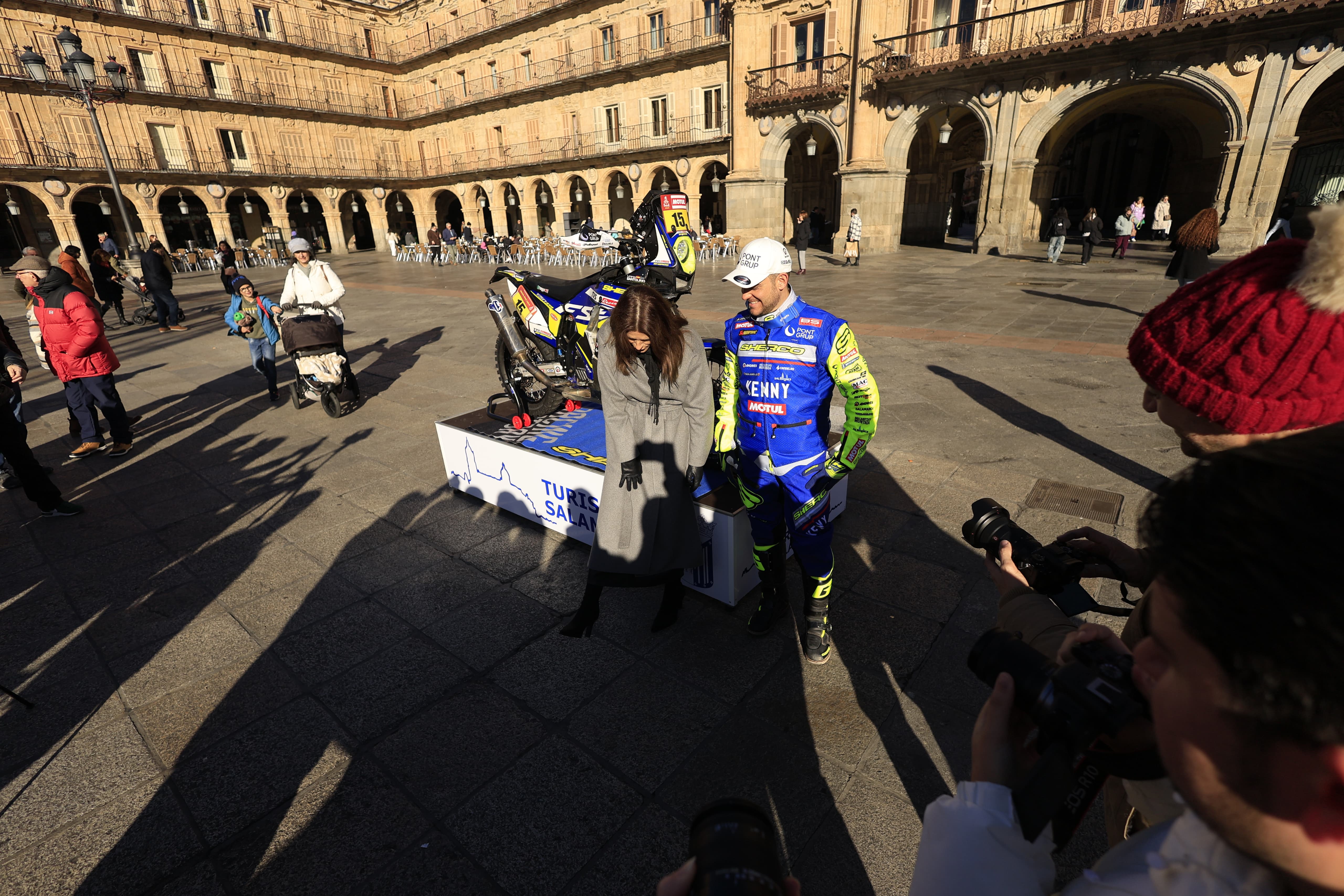 Lorenzo Santolino exhibirá la marca &#039;Salamanca&#039; en el Rally Dakar