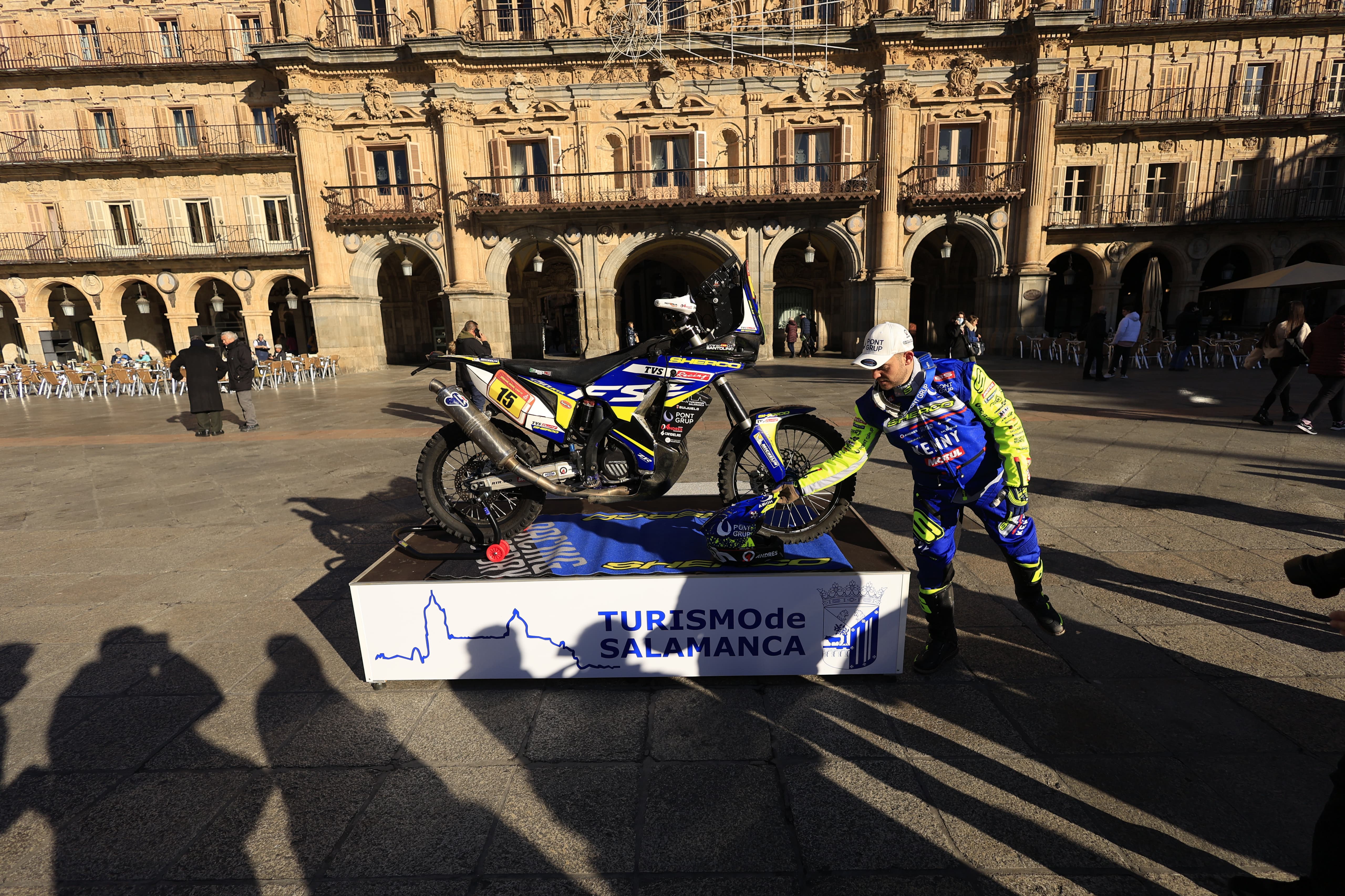 Lorenzo Santolino exhibirá la marca &#039;Salamanca&#039; en el Rally Dakar