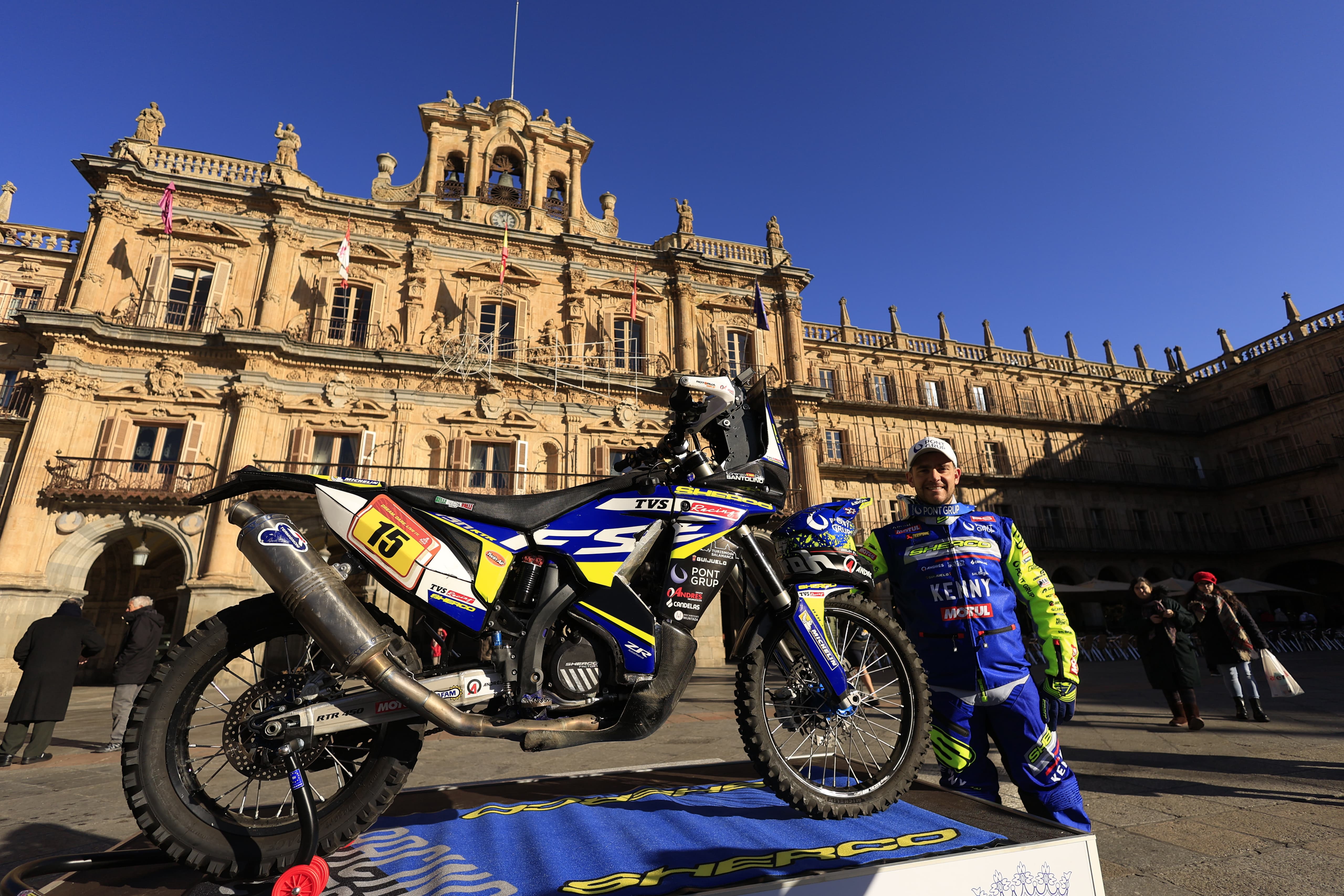 Lorenzo Santolino exhibirá la marca &#039;Salamanca&#039; en el Rally Dakar