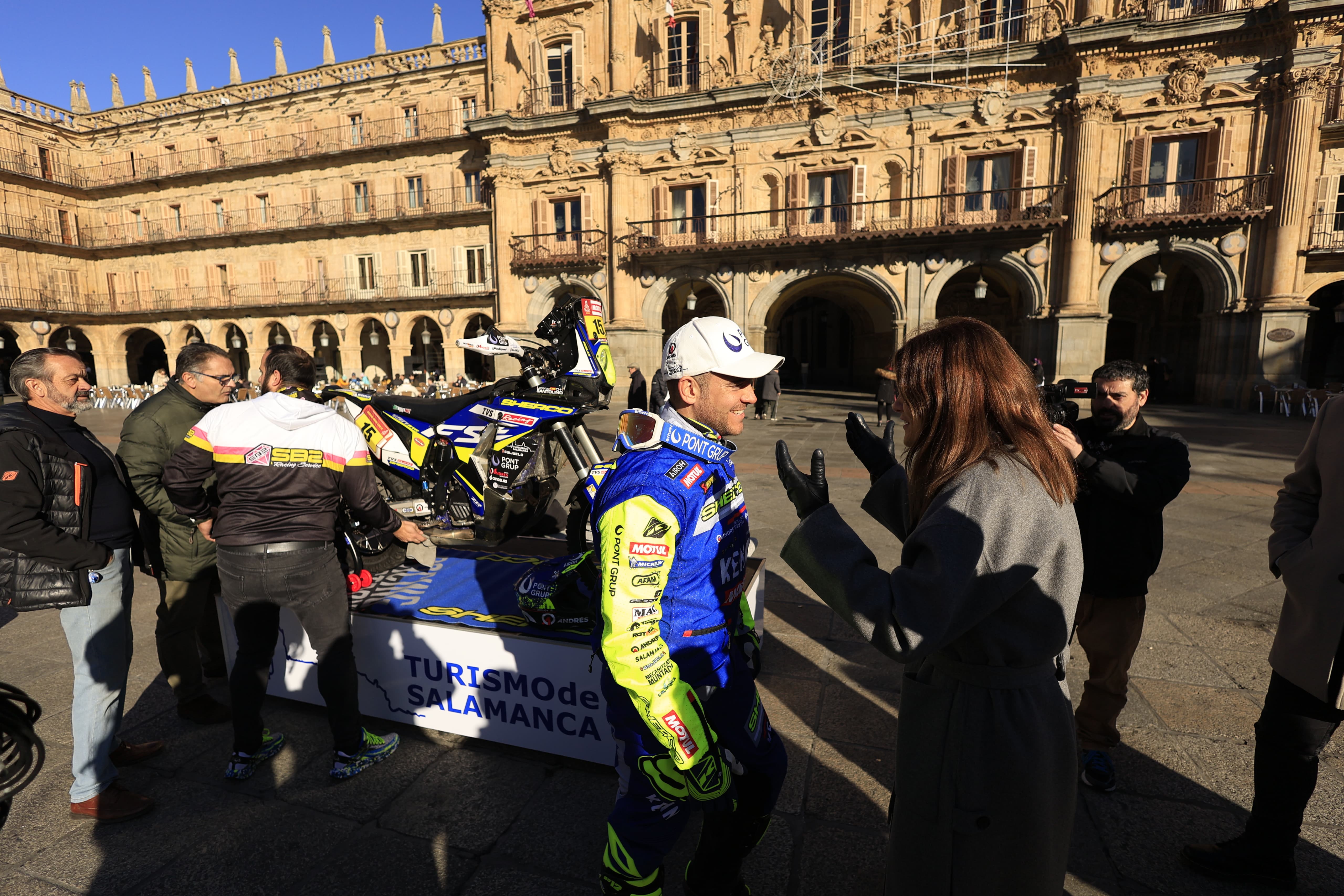 Lorenzo Santolino exhibirá la marca &#039;Salamanca&#039; en el Rally Dakar