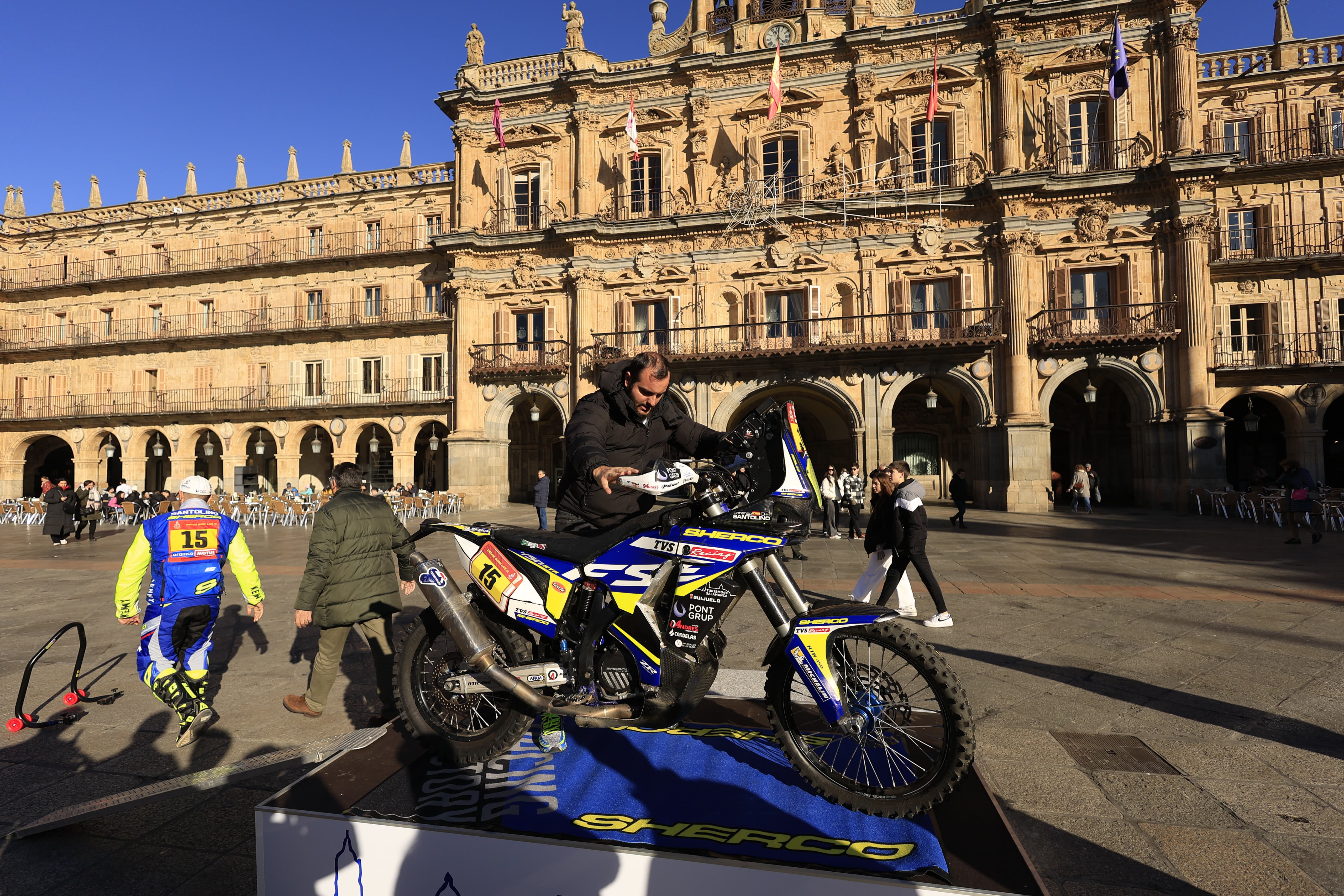 Lorenzo Santolino exhibirá la marca &#039;Salamanca&#039; en el Rally Dakar