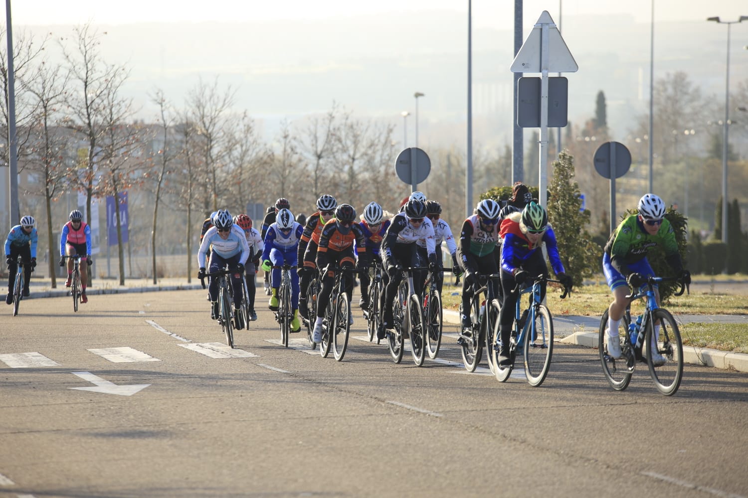 El ciclismo luce en Salamanca con la Carrera del Pavo