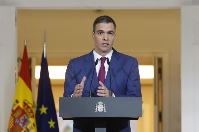 Sánchez comparece ante la prensa después del Consejo de Ministros