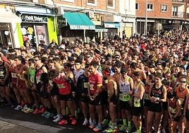 Salida de la San Silvestre Salmantina 2023