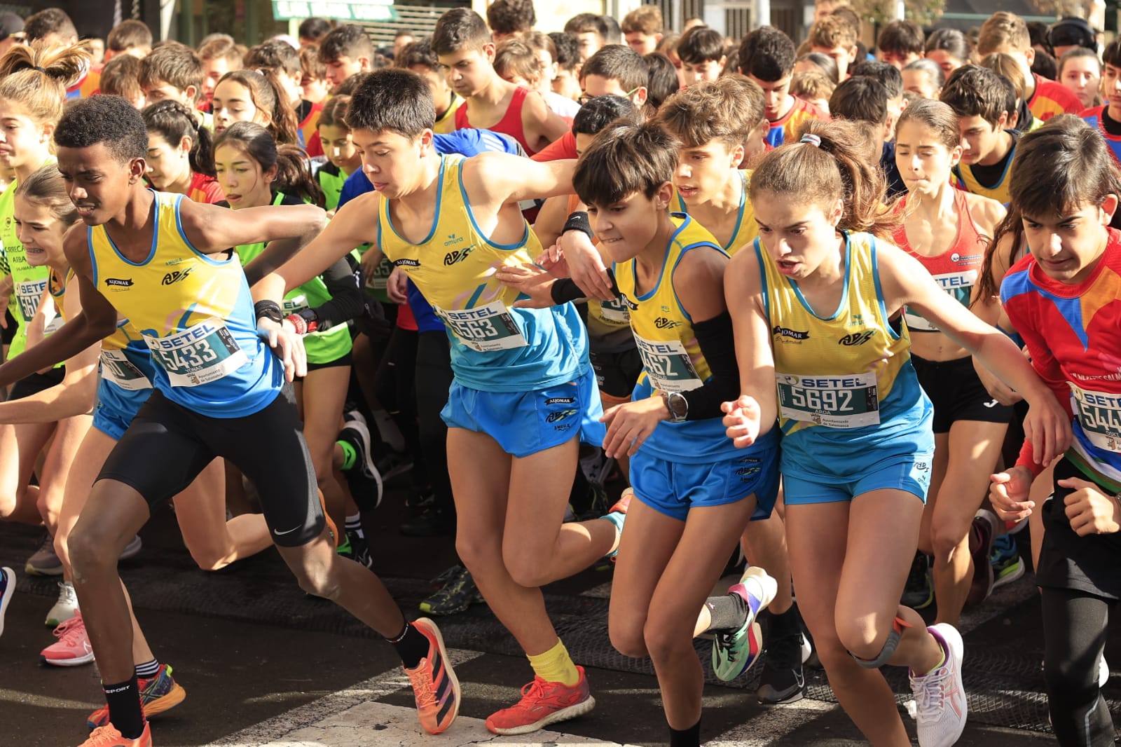 Todas las fotos de las categorías sub-14 y sub-16 de la San Silvestre Salmantina
