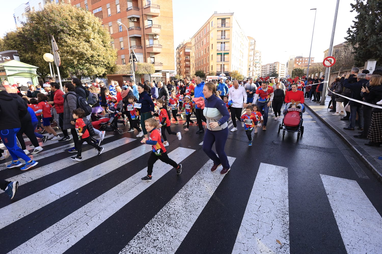 Fotos de la categoría sub-10 de la San Silvestre Salmantina